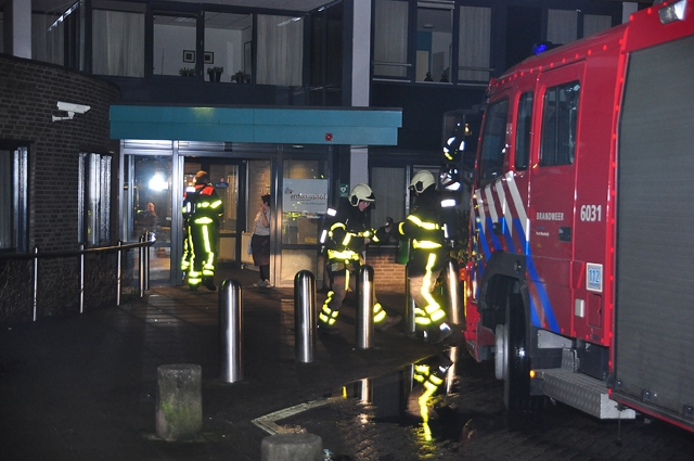 Rookontwikkeling in woonzorgcentrum aan het Vredesplein Waalwijk