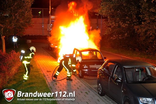 Verdachte van brandstichting auto in Waalwijk vond het ‘wel een mooie wraakactie’