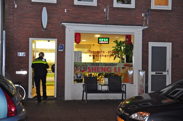 Echtpaar ‘rende voor hun leven’ bij gewapende overval op sushibar Sheng Li in Waalwijk