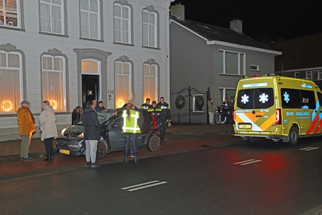 Dronken bestuurder veroorzaakt ongeval aan de Grotestraat Waalwijk